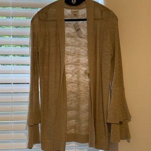 New J.Crew Sweater w/ Ruffled Sleeves